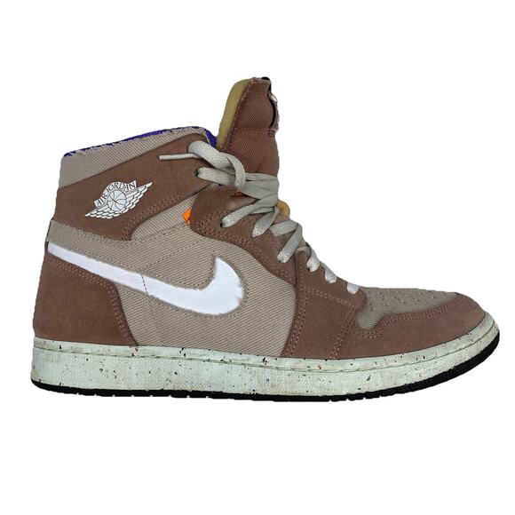 Air Jordan 1 Zoom Comfort Pink Oxford Light Chocolate CT0978-201 Men’s 10.5 - Picture 1 of 8
